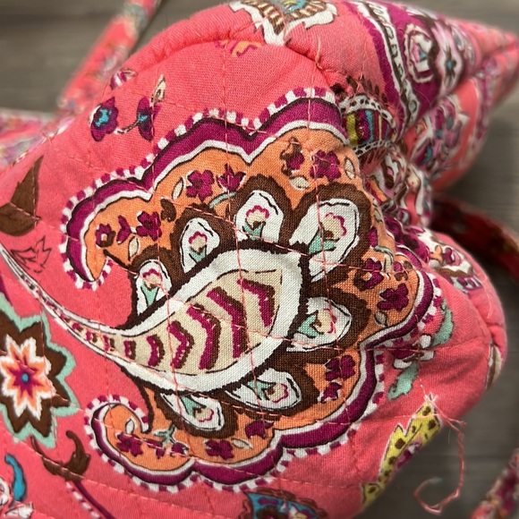 Vera Bradley Retired Color - Call Me Coral Large Tote - Picture 4 of 12